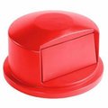 Rubbermaid Commercial Dome Lid For 32 Gallon Round Trash Container, Red - RCP263788RED FG263788RED**